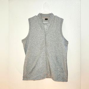Left Coast Tee Mens Gray Golf Vest Size XL